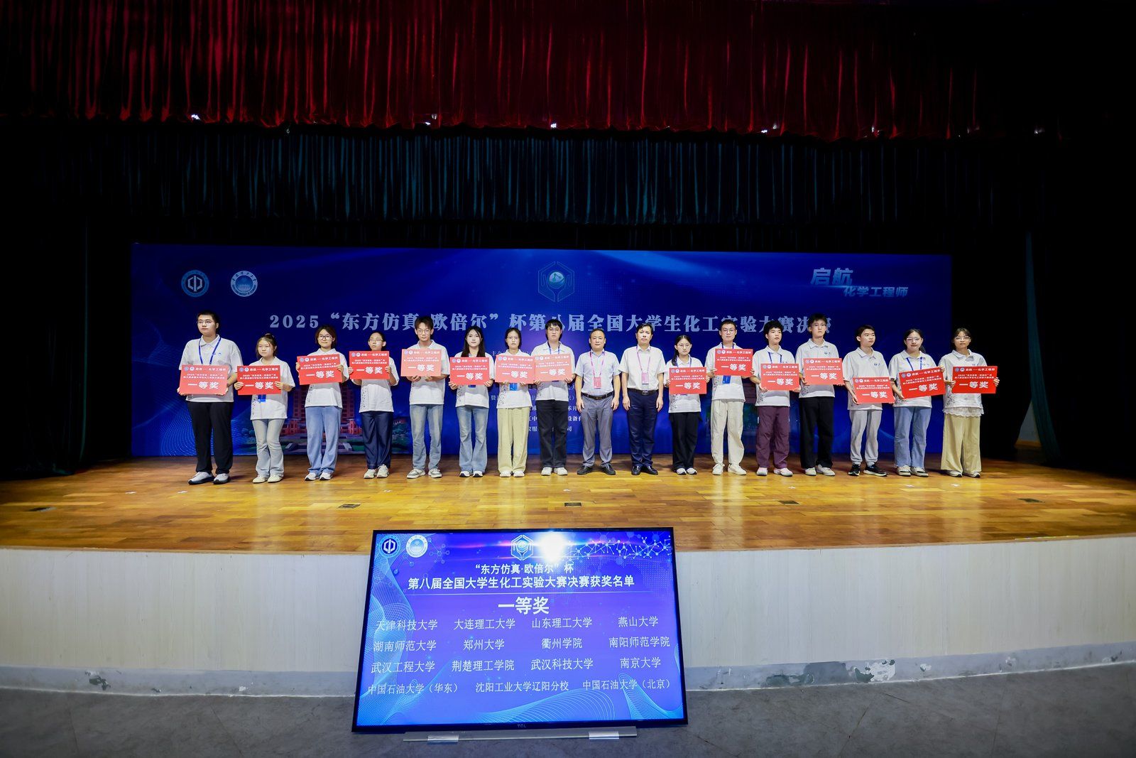 我院学子在第八届全国大学生化工实验大赛决赛中喜获佳绩